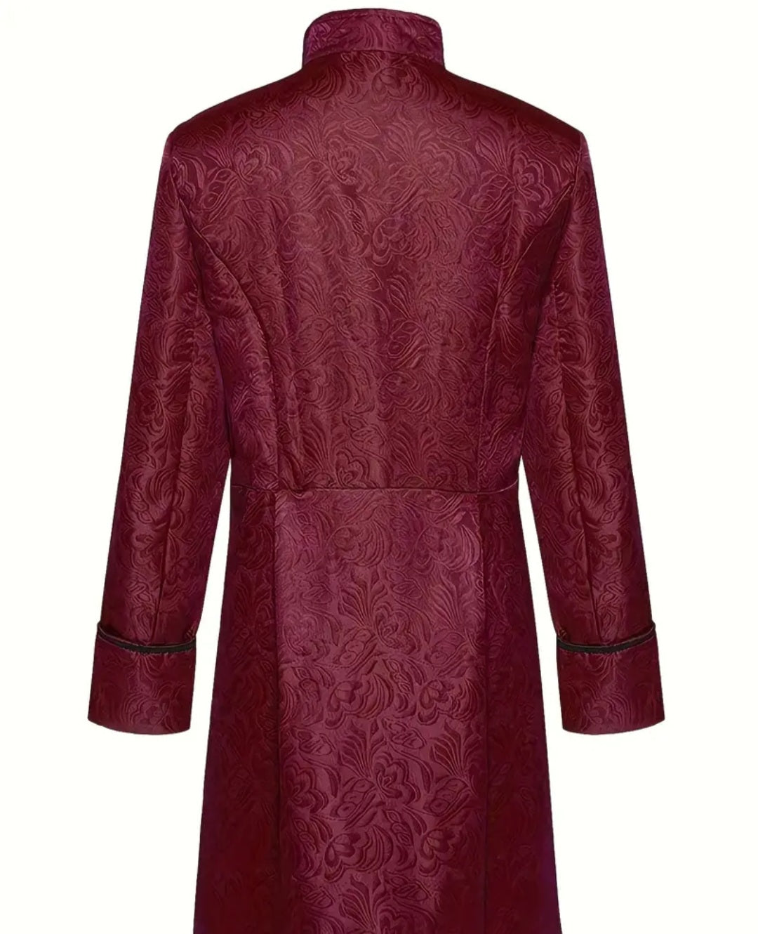 🌟New🌟 Deluxe Gothic/ Steampunk/ Pirate Jacket Dark Red Costume
