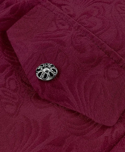 🌟New🌟 Deluxe Gothic/ Steampunk/ Pirate Jacket Dark Red Costume