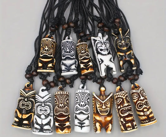 Tiki Totem Necklace