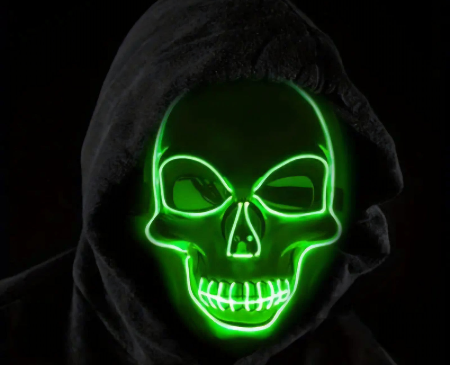 🌟New🌟 LED Light up Skull Mask