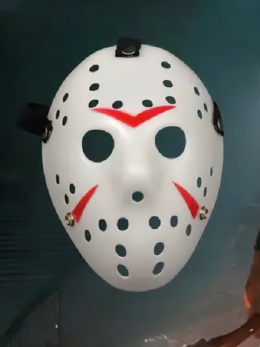 White/Ivory Jason Hockey Mask