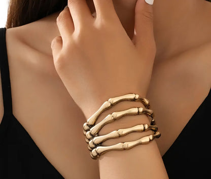 🌟New🌟 Skeleton Hand Bangle Bracelet