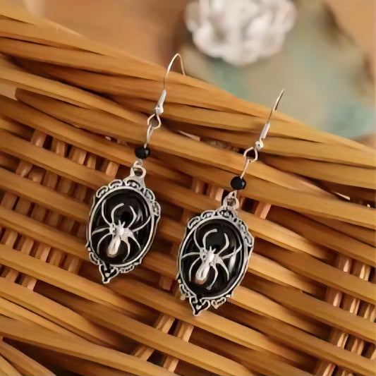 🌟New🌟 Spider Cameo Earrings