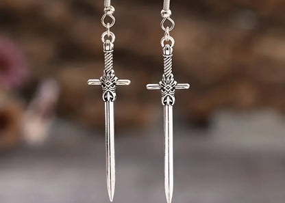 Sword Earrings