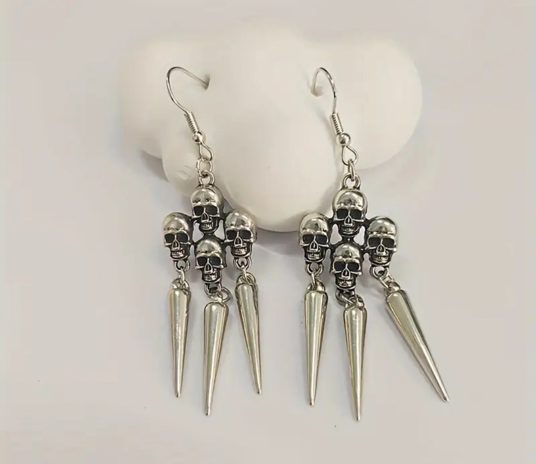 🌟New🌟 Multi Skull Earrings