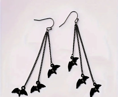 🌟New🌟 Hanging Bat Earrings