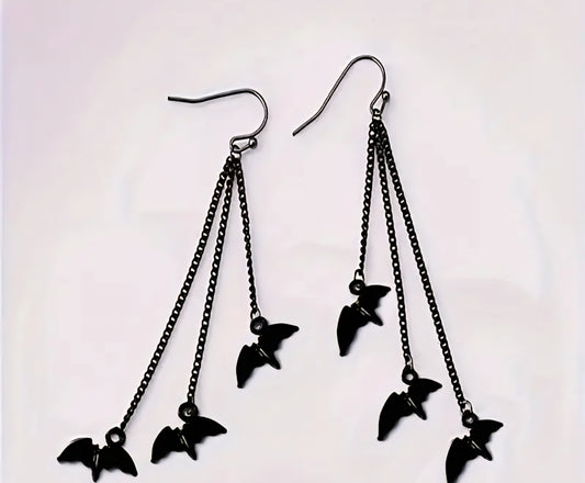 🌟New🌟 Hanging Bat Earrings