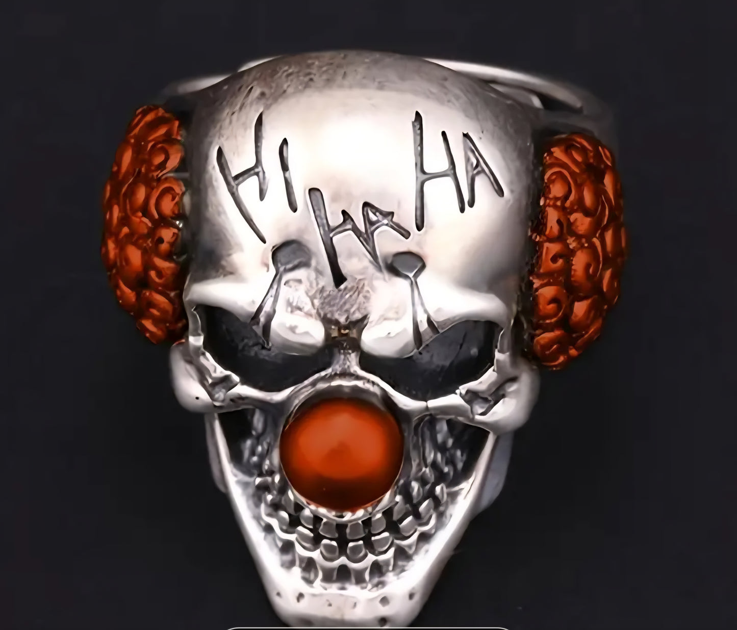 🌟New🌟 Evil Clown Ring Men's Size