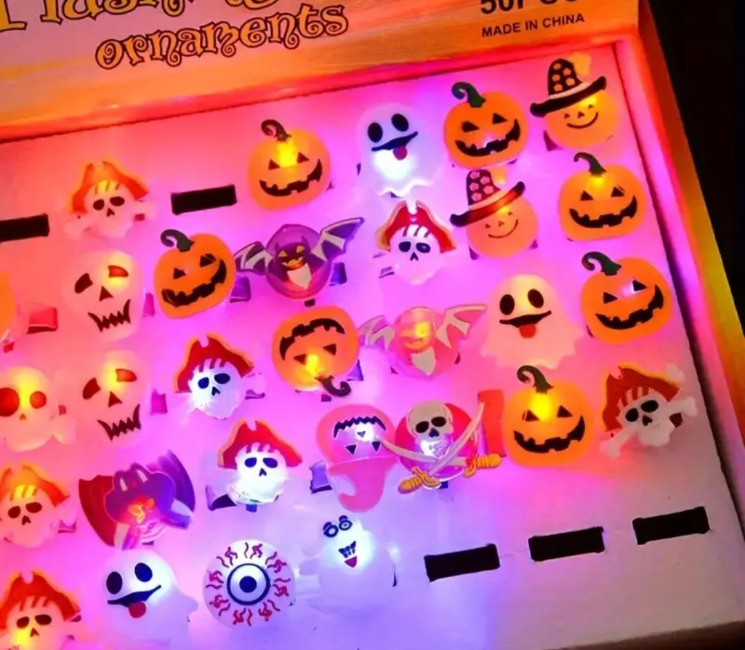 Light up Halloween Character Ring