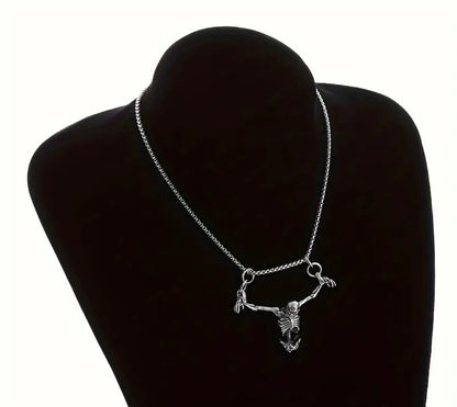 🌟New🌟 Hanging Skeleton Necklace