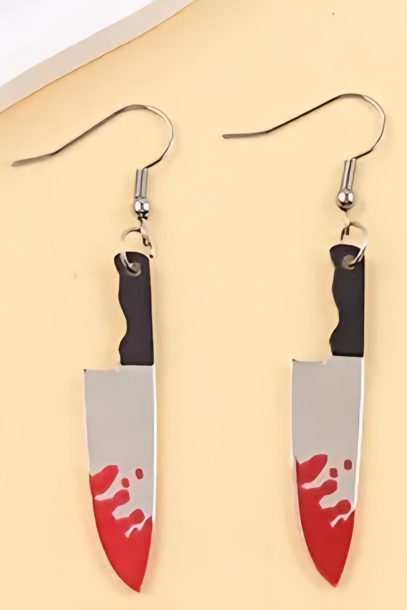 Blooded Knife Earrings