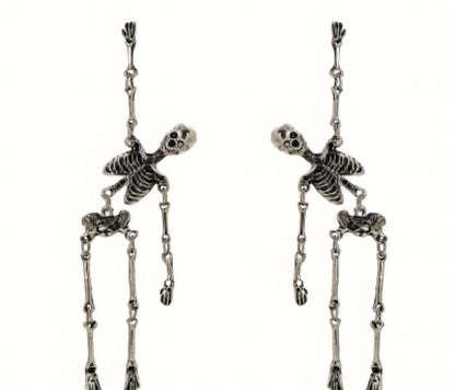 🌟New🌟 Hanging Skeleton Earrings