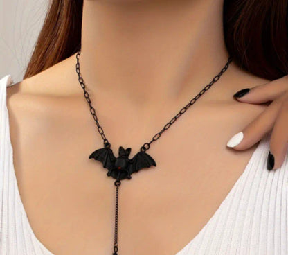 🌟New🌟 Black Bat Necklace