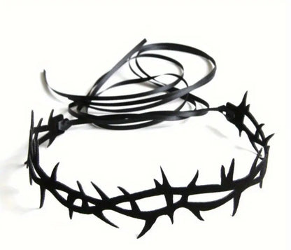 Barbed Wire Choker Necklace