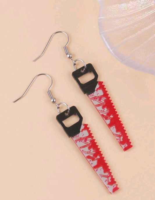 🌟New🌟 Blooded Saw Earrings
