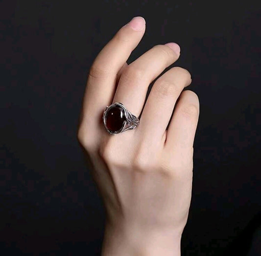 🌟New🌟 Black Gem Ring Male Size