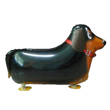 Sausage Dog 19" Walkies Supershape Foil Balloon