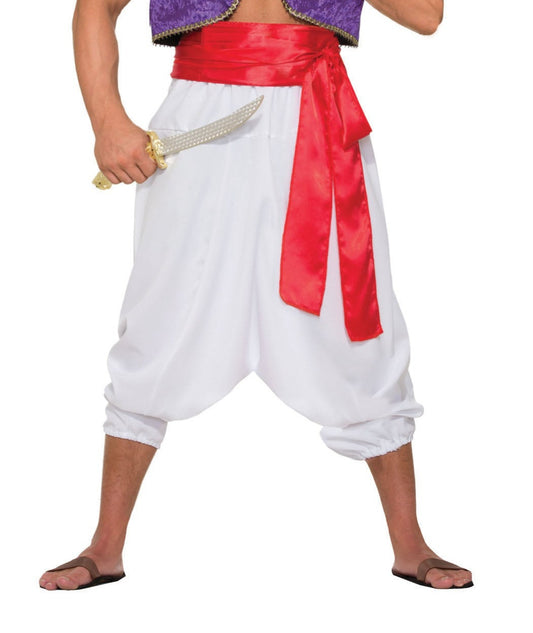Desert Prince White Trousers