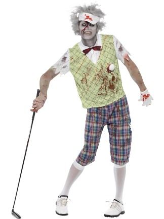 Zombie Golfer Costume