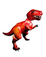 T-Rex Dinosaur Airwalker Supershape Foil Balloon