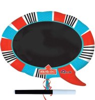 Personalised Speech Bubble Supershape Foil Balloon