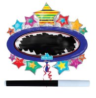 Personalised Star Supershape Foil Balloon