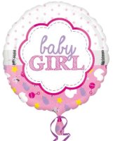 Baby Girl/ Boy Cute 18" Foil Balloon
