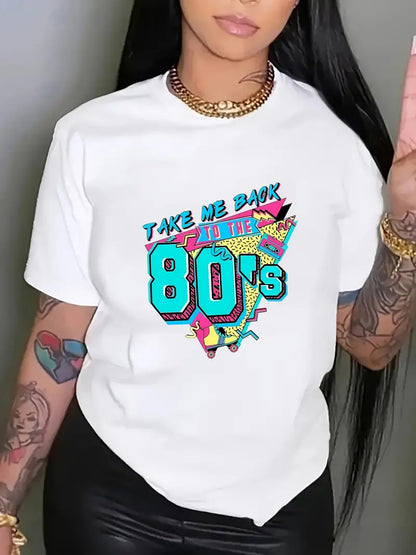 Retro 80's Tshirt Costume