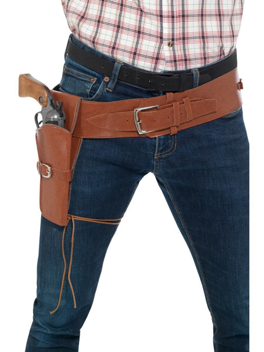 Deluxe Single Faux Leather Gun Holster