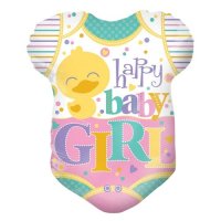 Baby Girl/ Boy Romper Jr Shape 18" Foil Balloon