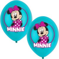 Disney Minnie Mouse Latex Balloons 6 Pack