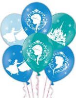 Frozen Latex Balloons - 6 Pack