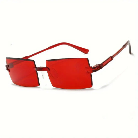 Red Devil Square Glasses