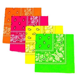 Neon Bandana/ Neckscarf