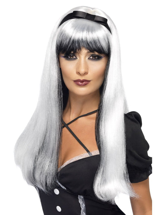 Bewitching Wig with Hair Ribbon
