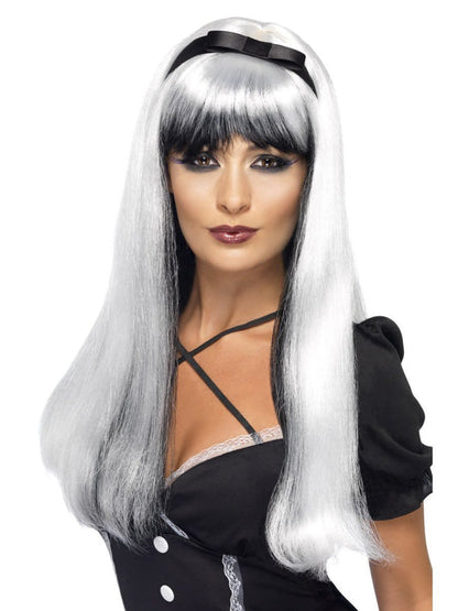 Bewitching Wig with Hair Ribbon