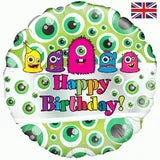 Birthday Monster 18'' Foil Balloon