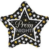 Prom Night Star 18" Foil Balloon