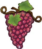 Red Grapes Supershape Foil Balloon