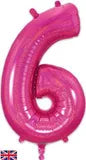 Giant Foil Number Balloon - 6