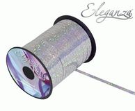 Balloon Ribbon Holographic Silver
