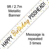Happy Banner P***head Banner