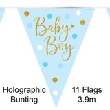 Baby Boy Dots Bunting