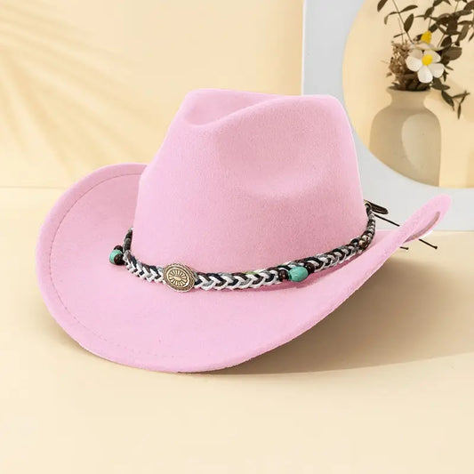 Cowboy Hat Texan Deluxe Pink