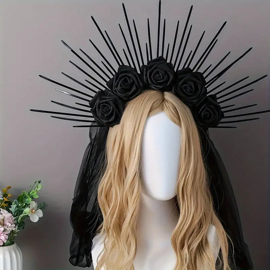 🌟New🌟 Aztec Queen Headpiece with Roses