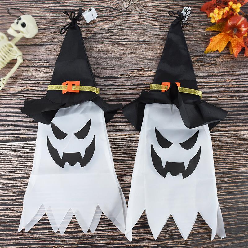 Light Up LED Ghost Hanging Decoration
