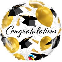 Congratulations Graduation Cap 18" Foil Balloon