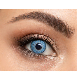 Mesmereyez Natural Crystal Blue Contact Lenses- 3 Month Use