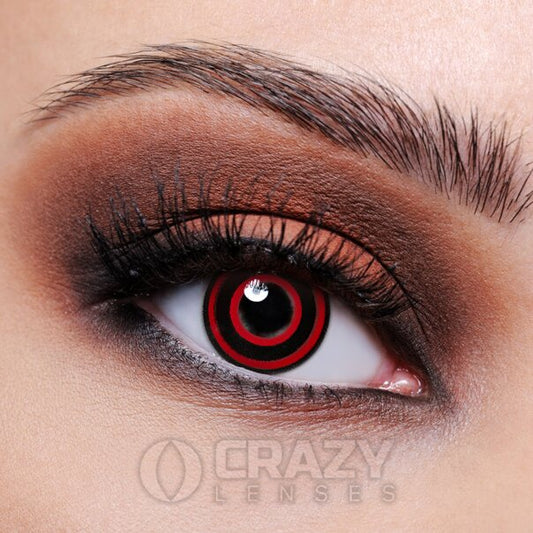 Eye Fusion Bullseye Contact Lenses- 1 Month Use