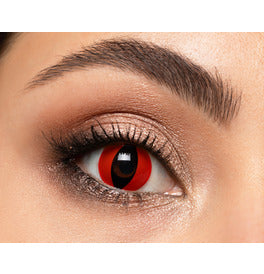 Eye Fusion Red Cat Contact Lenses- 3 Month Use